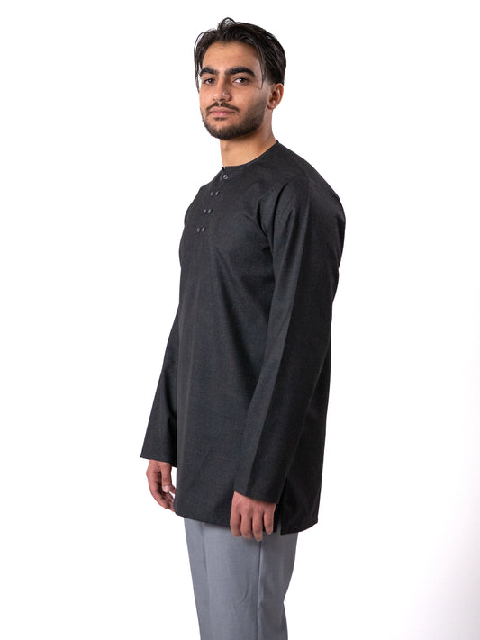 Carbon Black Tunic